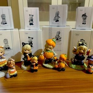 Precious moments Halloween collection